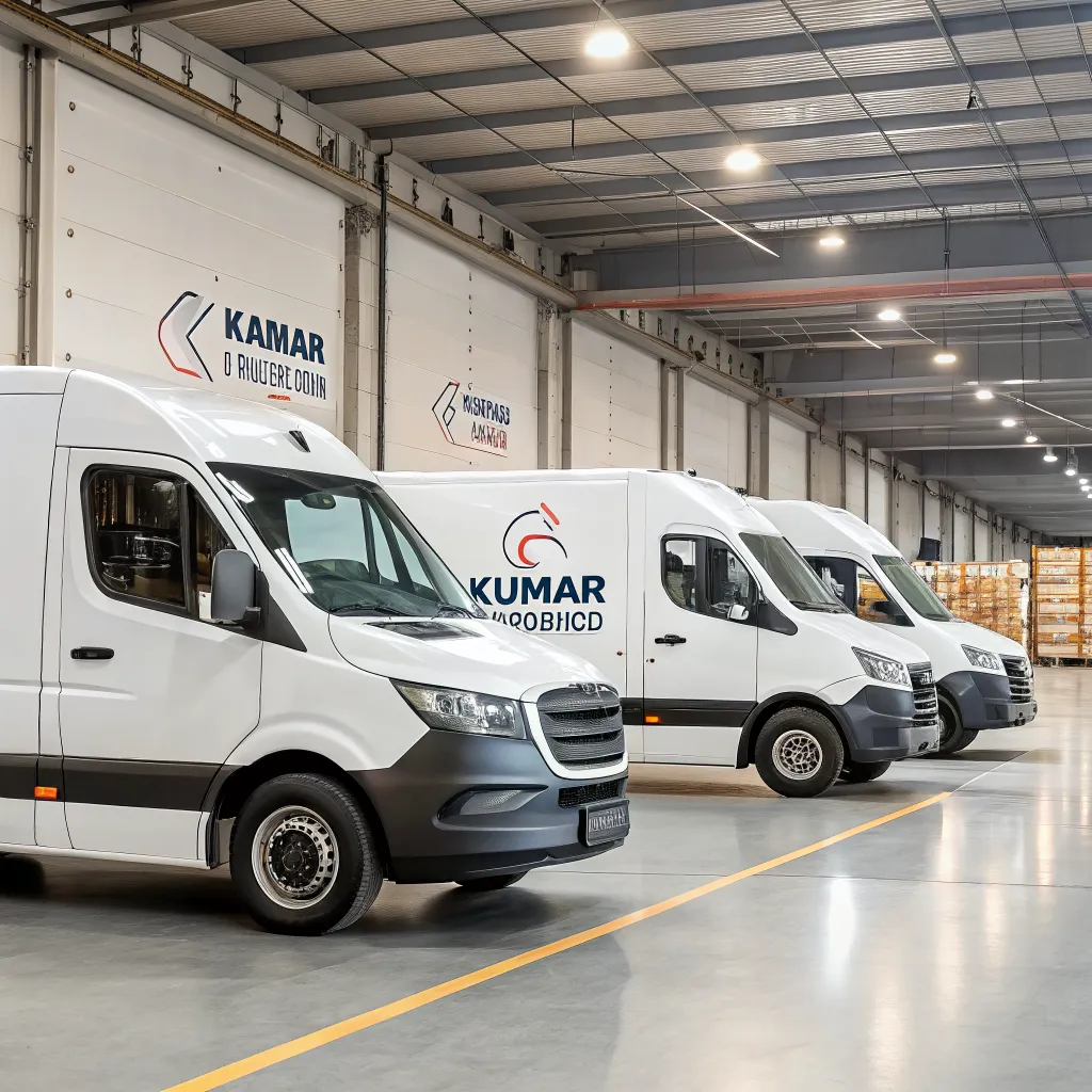 Kumar Logistics delivery fleet